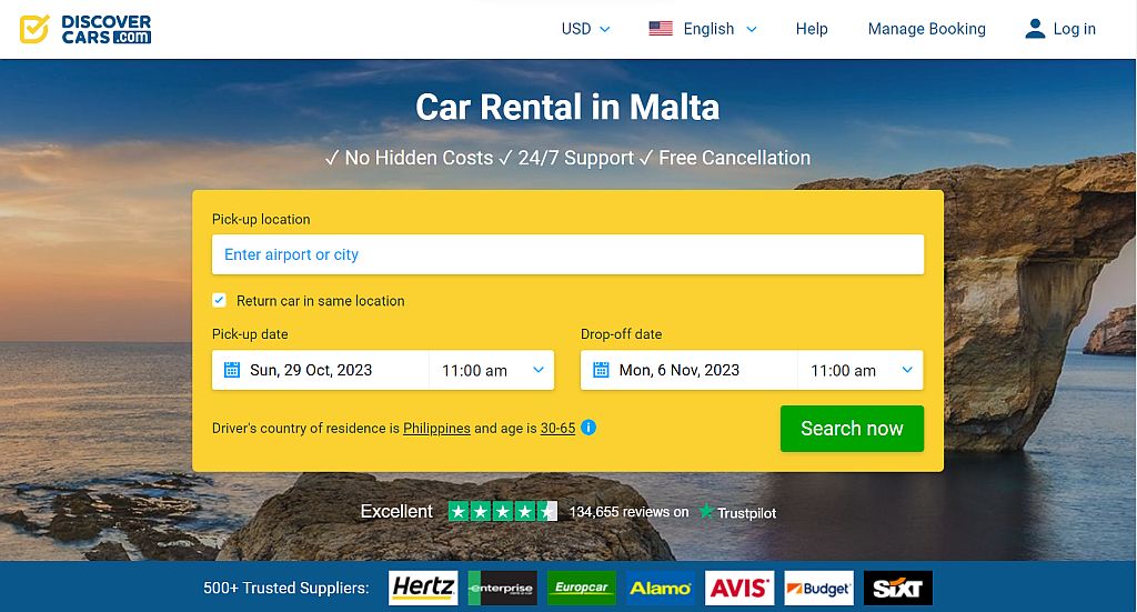 10 Best Car Rentals in Malta in 2023 [For all Budgets!]